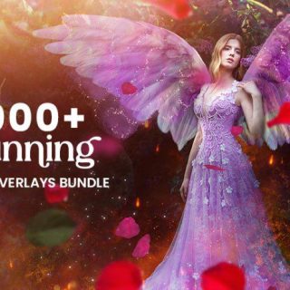 inkydeals 1000+ Stunning Overlays Bundle