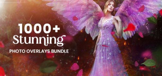 inkydeals 1000+ Stunning Overlays Bundle