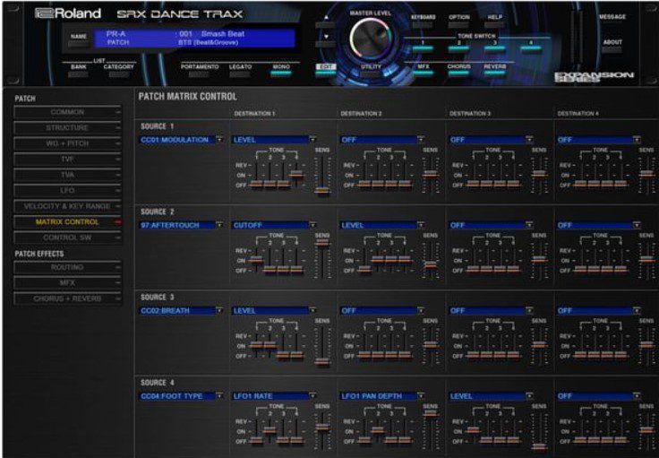 Roland Cloud SRX DANCE TRAX v1.0.6