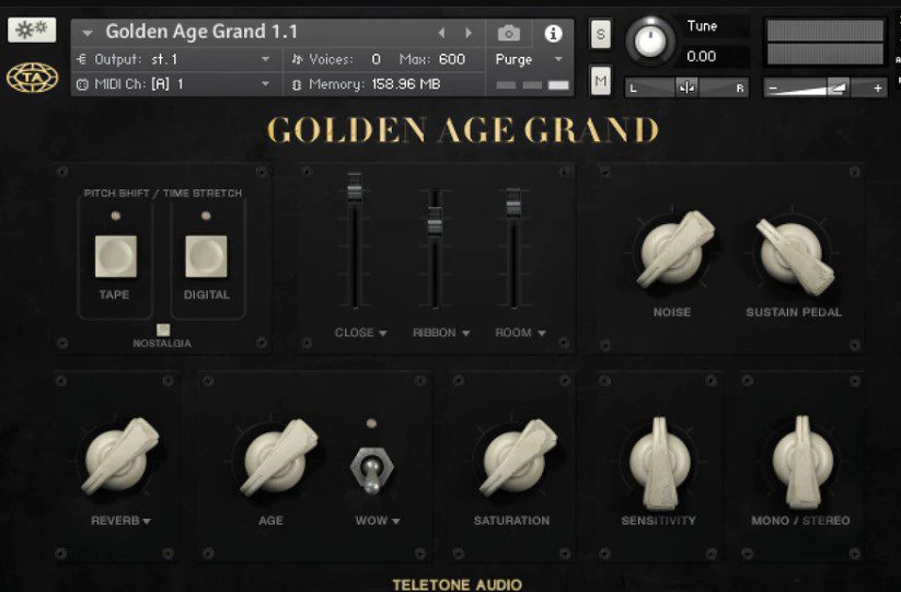 Teletone Audio Golden Age Grand