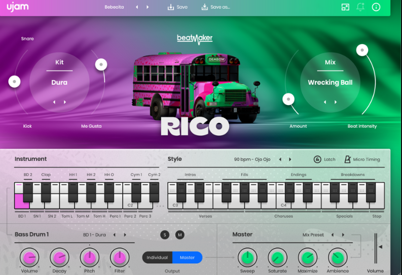 uJAM Beatmaker RICO v2.3.0