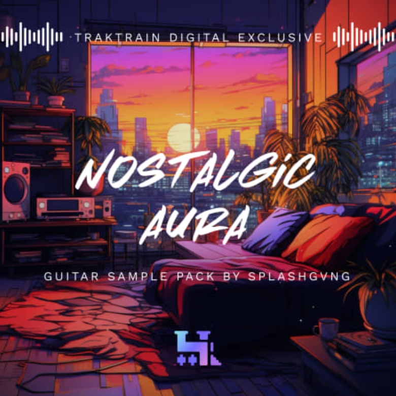 TrakTrain Nostalgic Aura Guitar Sample Pack by SPLASHGVNG