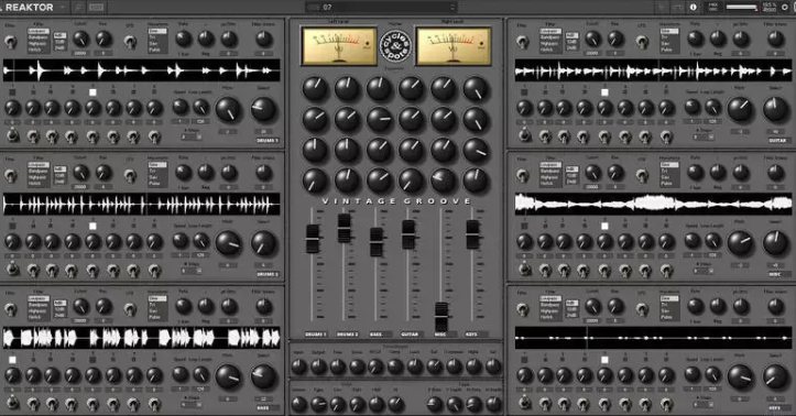 Cycles and Spots Software Reaktor Vintage Groove