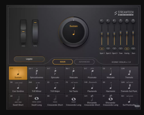 Streamtech Music Iconic Violin KONTAKT