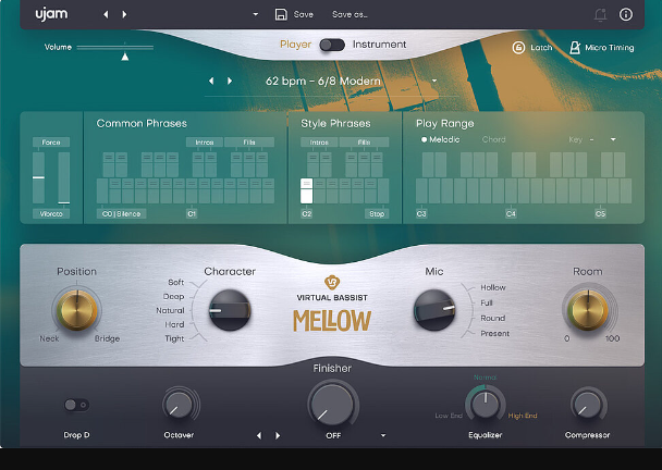 UJAM Virtual Bassist MELLOW v2.3.0