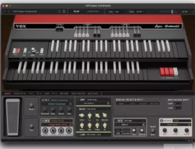 KORG Software VOX Super Continental