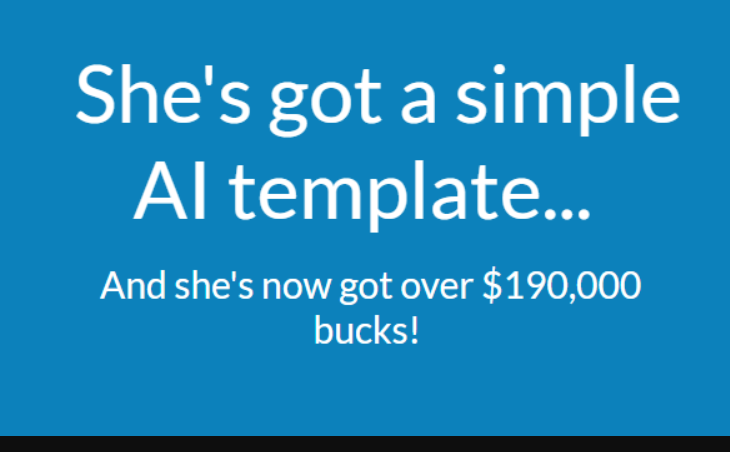 Quickest AI Royalties – Use Marie’s AI Template and Generate Over $190,000 In Profits