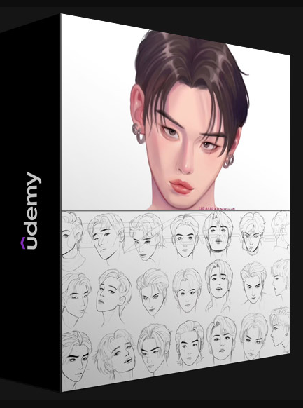 Udemy – The Ultimate Art Course: K-POP Faces (Male Idols)