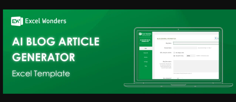 Excel Wonders – AI ChatGPT Blog Article Generator v1.0 FINAL Version 2024