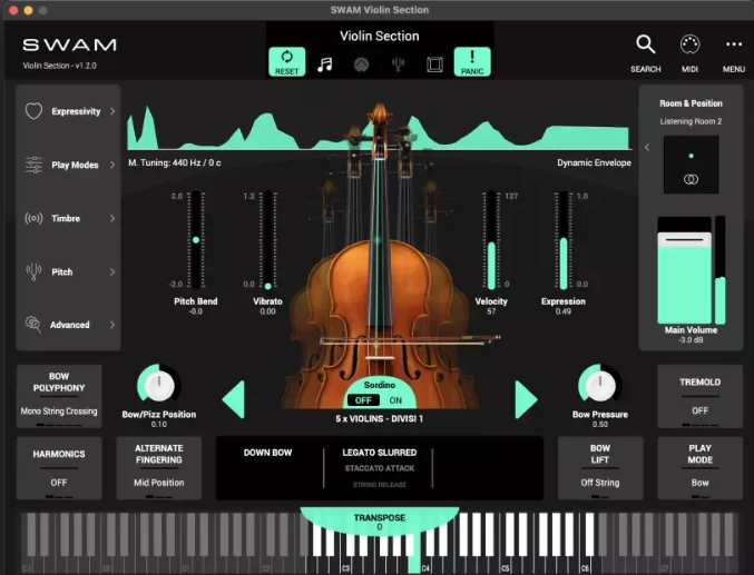 Audio Modeling SWAM String Sections v1.2.2