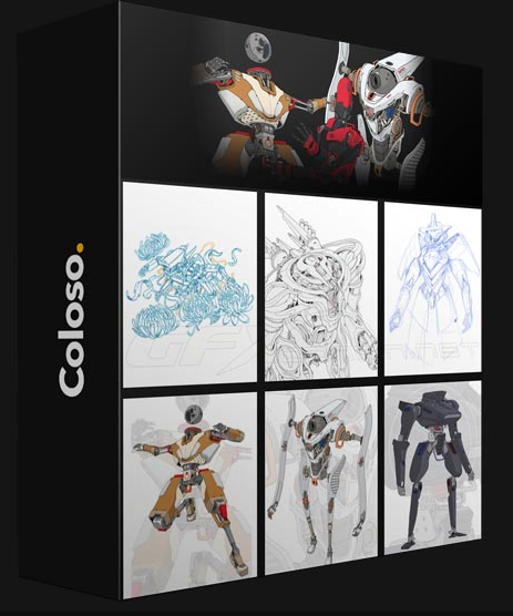 Coloso – Intro to Mech Drawing for Sci-Fi Illustration (Kenn Yap)