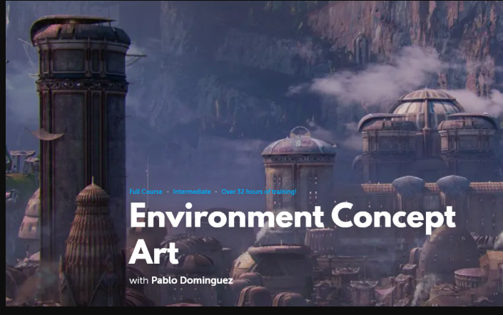 Learn Squared – Environment Concept Art by Pablo Dominguez