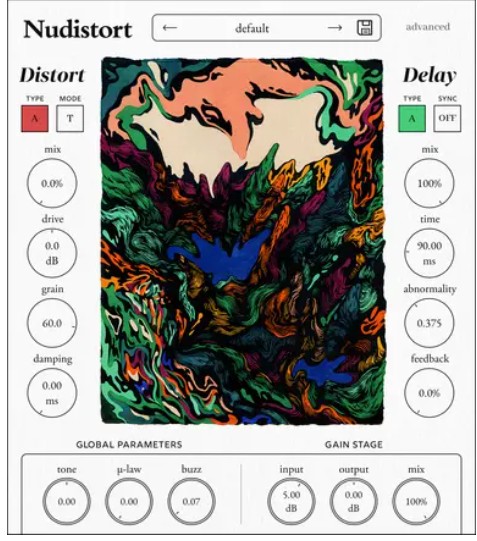 Nudist Audio Nudistort v1.1.13