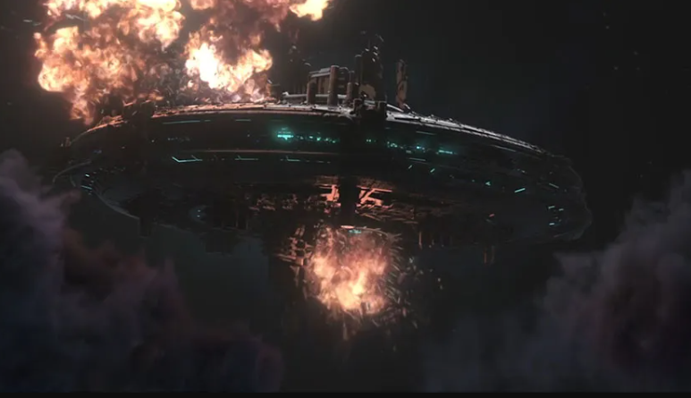 Pixel Front – the Mothership – Lighting & Compositing in Houdini