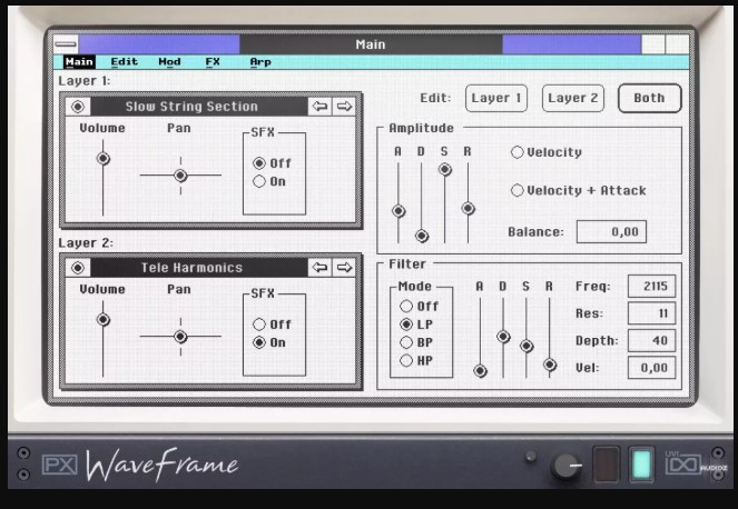 UVI Soundbank PX WaveFrame v1.0.0