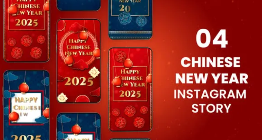 Videohive Chinese New Year Instagram Stories 55665791