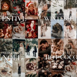 1000 Christmas Lightroom Presets Bundle 112257497