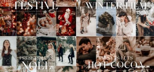 1000 Christmas Lightroom Presets Bundle 112257497