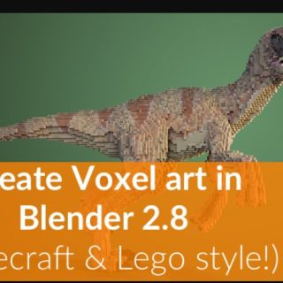 CGCookie – Creating Detailed Voxel Art in Blender 2.8