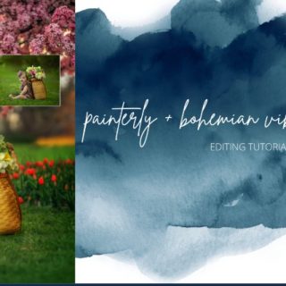 Finding North Education – FN Painterly + Bohemian Vibrancy Actions In Use