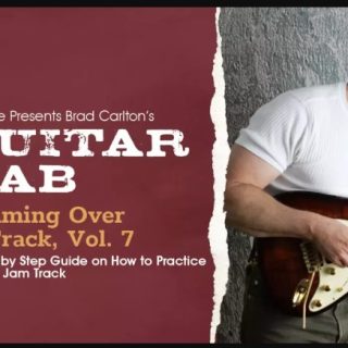 Truefire Brad Carlton's Guitar Lab: Jamming Over A Track