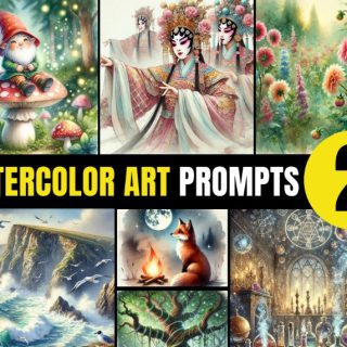 DMelandri – WaterColor Art Prompts V2