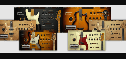 Tracktion Software Dan Dean Essential Bass Factory Content V2