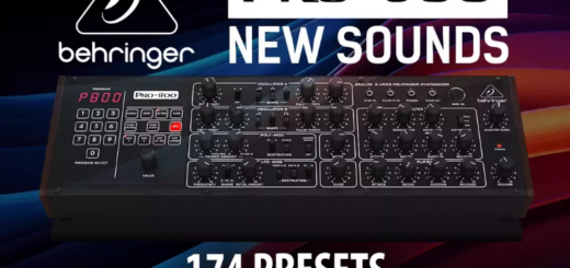 Andi Vax BEHRINGER PRO-800 "Melodic Techno, Synthwave & Trance" - 174 Modern Presets BEHRINGER PRO-800 PRESETS