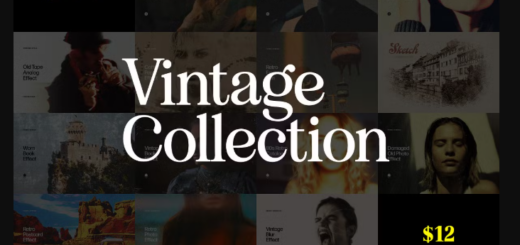 CreativeMarket – 16 in 1 Vintage Photo Effects Bundle